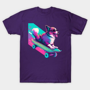 Dog on a Skateboard T-Shirt